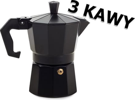 Aluminium Moka Espressokan voor Kookplaat 3 Kopjes – 150 ml
