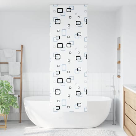 vidaXL - Doucherolgordijn - 60x240 - cm - stofbreedte - 56 - cm