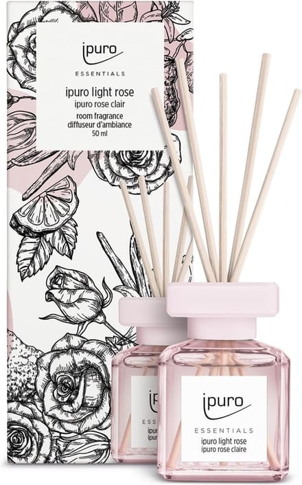 Ipuro - Essentials Light Rose 50ml geurstokjes