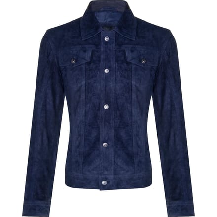 Heren geit suède jeansjack-Adelaide