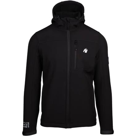 Gorilla Wear Foster Softshell Jas - Zwart - M