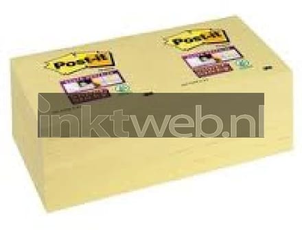 3M Post-it 35x48mm 12-Pack geel (Origineel)