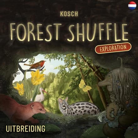 Spel - Kaartspel - Forest Shuffle - Uitbreiding - Exploration - 2 tot 5 spelers - 10+