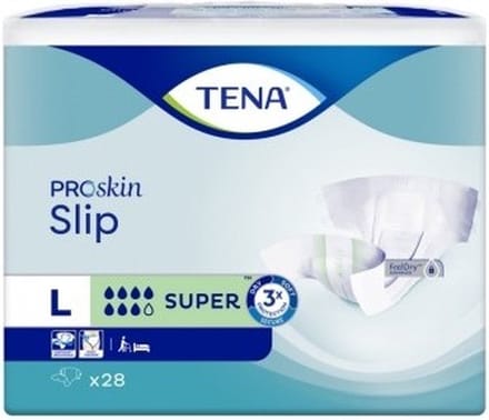 TENA Slip Super Large - Karton van 84 kleefluiers