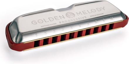 Hohner Golden Melody Progressive, E - Diatonische mondharmonica
