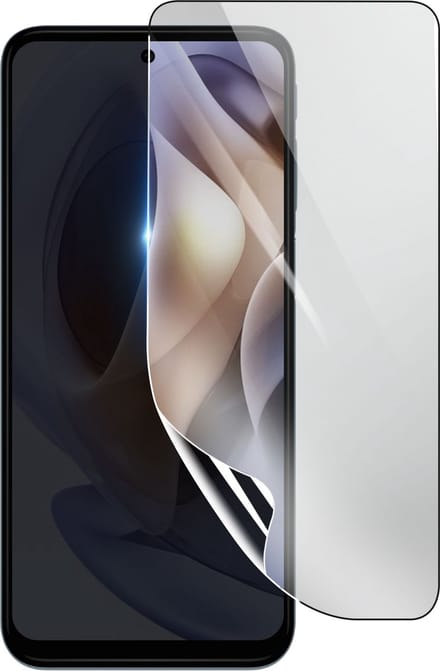 3mk, Geschikt voor Motorola Moto G31, Schokbestendige Hydrogel Screenprotector, Transparant