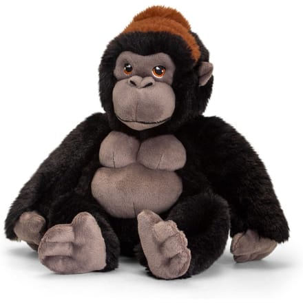 Keel Toys Gorilla aap - 20 cm - Dieren knuffelbeesten