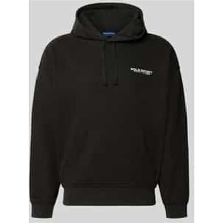 regular fit hoodie van katoenmix