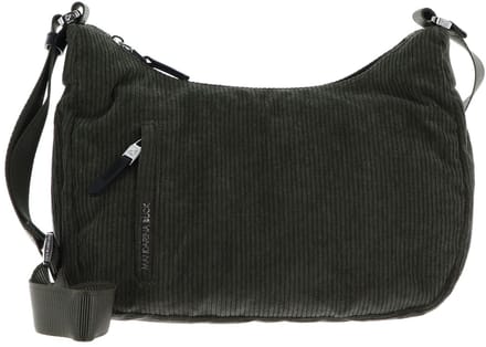 MANDARINA DUCK schoudertas Hunter Velvet Hobo Bag Pirite donkergroen