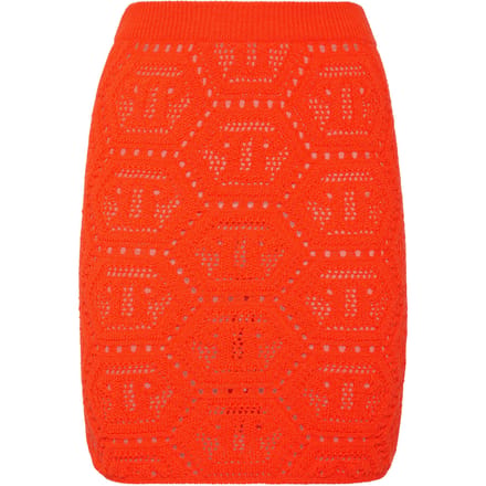 Gebreide Korte Rok Monogram