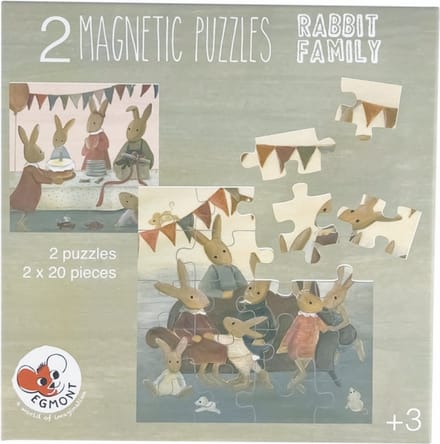 Egmont Toys | Magneetpuzzel Konijn 3+