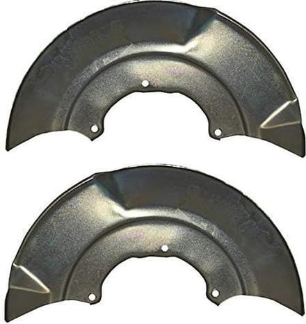 Remschijf Stofschild - Beschermkap Remschijf - Auto Onderhoud - Specifiek Model - Set van 2 - Zwart
