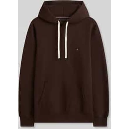 regular fit hoodie van katoenmix