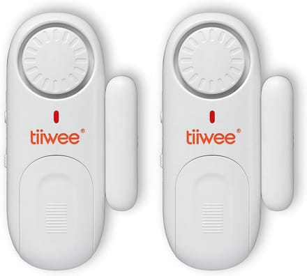 Raamalarm deuralarm 120 dB - Set van 4 voor inbraakbeveiliging