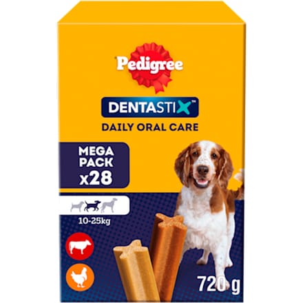 Pedigree Dentastix Medium Multipack 28-Pack - Hondensnacks - 720 g 28 stuks