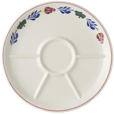 Boerenbont Fondueborden Ø27cm 6 stuks