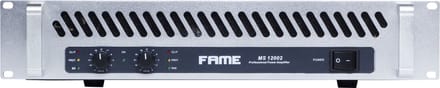 Fame MS 12002 Amplifier 2x 1120W / 4 Ohm - 2-Kanaals eindversterker