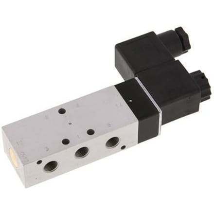 5/2 G1/8'' Magneetventiel 12V DC 3-10bar/42-140psi Airtec