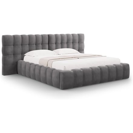Bed frame Bali velvet met opbergruimte 180 x 200 cm | Cosmopolitan Design
