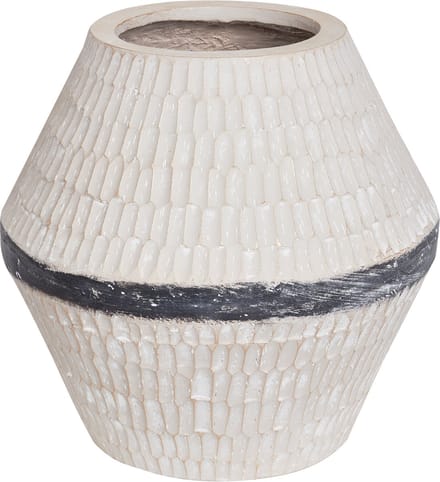 ARUNCUS - Bloemenvaas - Beige - Magnesium