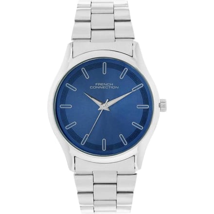 French Connection Analoog herenhorloge (Marineblauw)