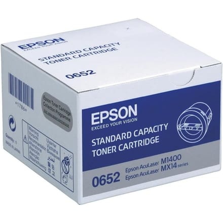 Epson S050652 toner cartridge zwart (origineel)