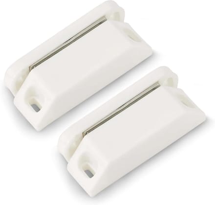 Magnetische Sluitingen - Deurvangers - Kasten Sluiten - Zware Uitvoering - Set van 2 - Wit