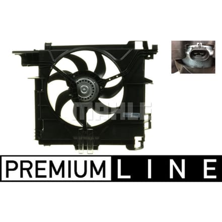 Koelventilatorwiel, motorkoeling MAHLE CFF 211 000P
