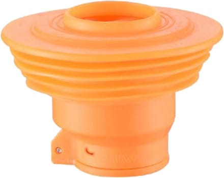 Afvoerplug - Afsluitdop - Geurpreventie - Automatische Klep - 50/75 mm - Wit