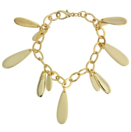 Behave - Goudkleurige armband met hangers - Minimal chic stijl