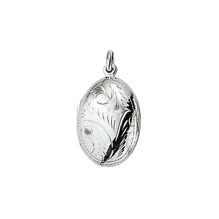 zilver gerhodineerd medaillon gravure 1321728
