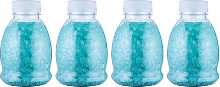 Claudius Badzout Hamam - 375 gram - Fles met transparante dop - Set van 4 stuks