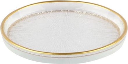BRICARD REXY BORDEN SET | 12 CM TRANSPARANT-GOUD 6-DELIG