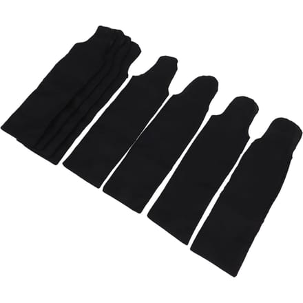8 PCS Sacs pour Crinière de Cheval Protègent la Crinière du Vent Soleil Boue Garde-Crinière Protections Support Sacs de Protection black