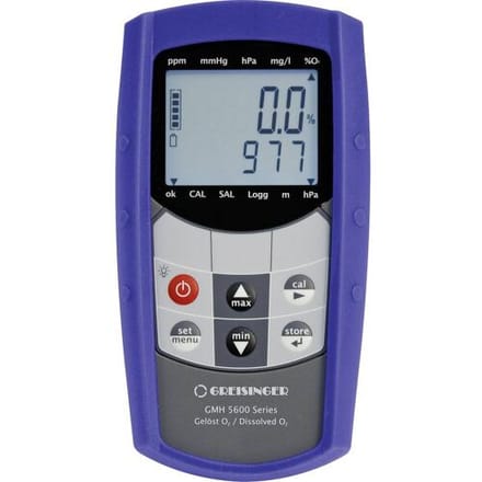 Greisinger GMH5650 Combimeter O₂-concentratie, O₂-verzadiging, Temperatuur, Druk