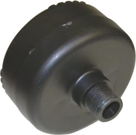 CriKo luchtfilter voor compressor - 3/8" buitendraad achterzijde