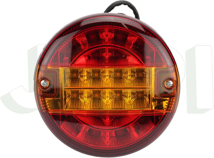 Achterlicht LED 140mm links/rechts 14 leds (opbouw)