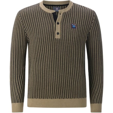 Jan Vanderstorm herren Trui - 56/58 - zwart - Plus Size