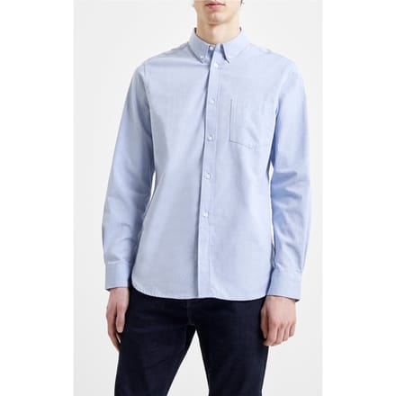 French Connection Oxford Ls Sky Größe: XS | Casual hemden Outlet | Herren