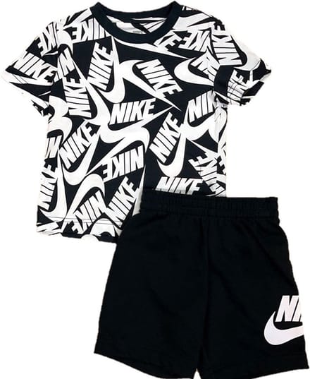 Nike 2-Piece Set - Kinderset - Maat 12 maanden - 74/80CM - Zwart/Wit