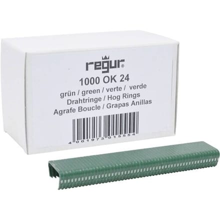 Regur 60719 Draadringen 1000 stuk(s) Afm. (l x b) 10 mm x 100 mm
