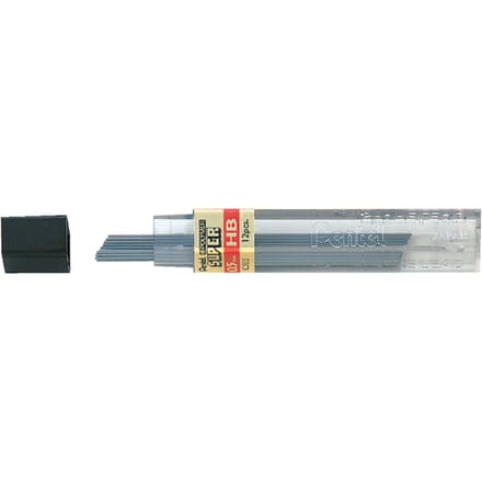 Potloodstift Pentel HB 0.5mm  zwart koker à 12 stuks