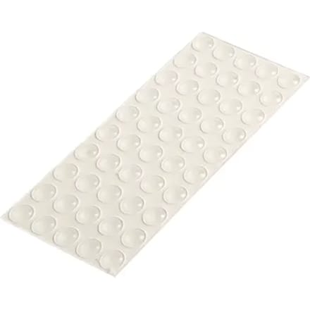 Fix-o-moll Antislip Meubelpad Stootbuffer - Zelfklevend - Kunststof - 8x1,6mm - Rond - 50 Stuks