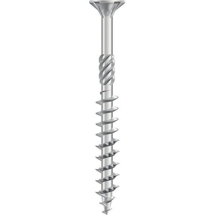 Dynaplus - Constructieschroef - Torx 40 platkop - 8,0 x 100mm - Verzinkt - Deeldraad (50 stuks)