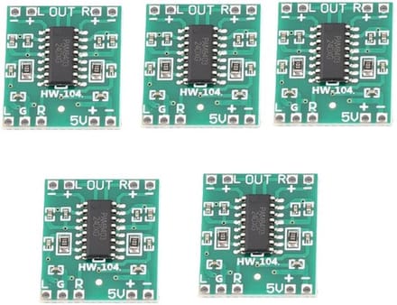 Digitale audioversterker - 3W tweekanaals - USB-voeding - compacte module - hoog rendement - voor digitale producten
