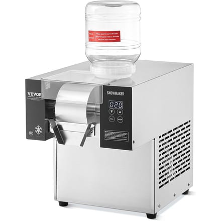 Machine à Glace Flocon Commerciale 276LBS/24H Acier Inoxydable pour Glace