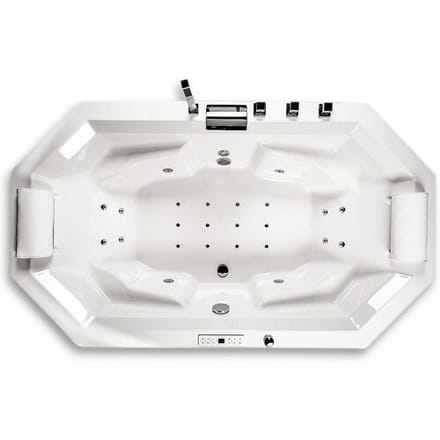Caribia Barbados Premium Whirlpool 200 x 115 cm without skirt 80779