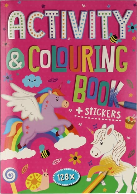 Kleur- en Activiteitenboek - Eenhoorn