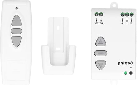 Projectiewand Controller - Draadloze Bediening - Motor Aansturing - Niet Interfererend Signaal - 220V Ontvangst - Zwart