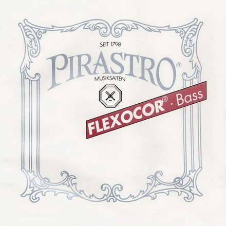 Pirastro P341500 double bass string C#-5 solo, rope core, chrome steel